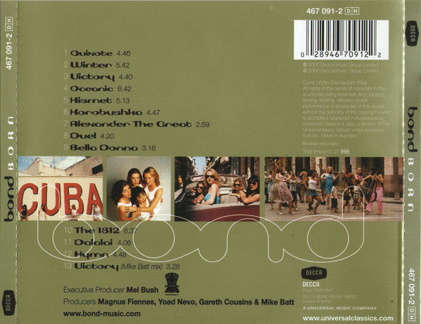Bond (3) : Born (CD, Album)