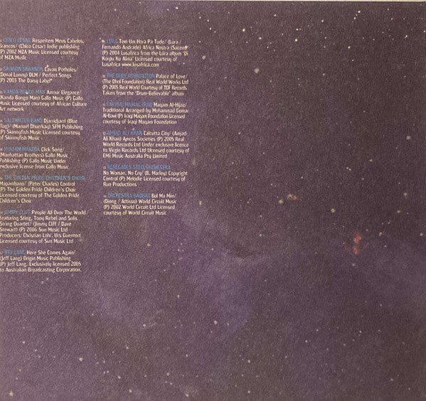 Various : Sounds Of The Planet Womadelaide 2006 (CD, Comp)