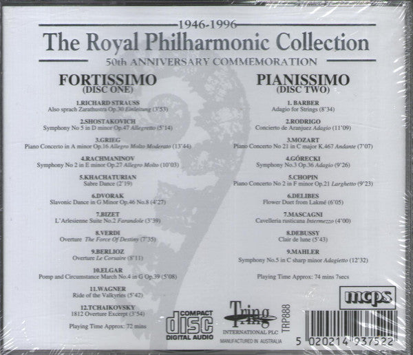 The Royal Philharmonic Orchestra* : 50th Anniversary Commemoration (2xCD, Comp, Smplr)