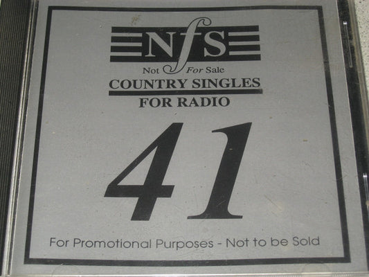 Various : NFS Country Singles For Radio 41 (CD, Comp, Promo)