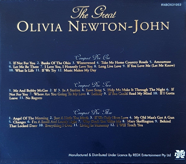 Olivia Newton-John : The Great Olivia Newton-John (3xCD, Comp + Box)