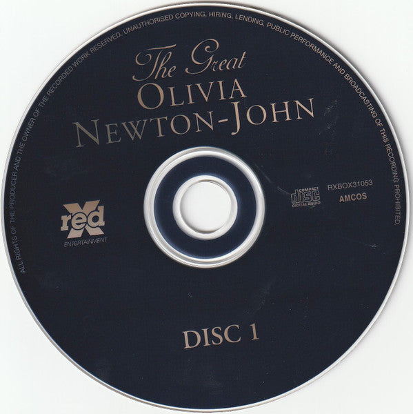Olivia Newton-John : The Great Olivia Newton-John (3xCD, Comp + Box)