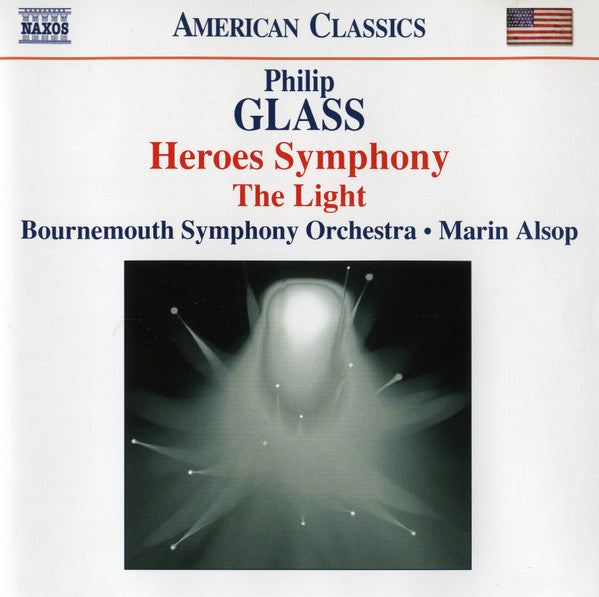 Philip Glass, Bournemouth Symphony Orchestra • Marin Alsop : Heroes Symphony • The Light (CD, Album)