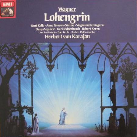 Richard Wagner, Berliner Philharmoniker, Herbert von Karajan : Lohengrin (5xLP + Box)