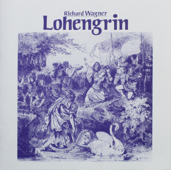 Richard Wagner, Berliner Philharmoniker, Herbert von Karajan : Lohengrin (5xLP + Box)