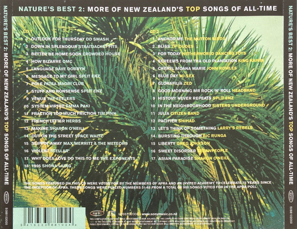 Various : Nature's Best 2 - More Of New Zealand's Top Songs Of All-Time (2xCD, Comp)
