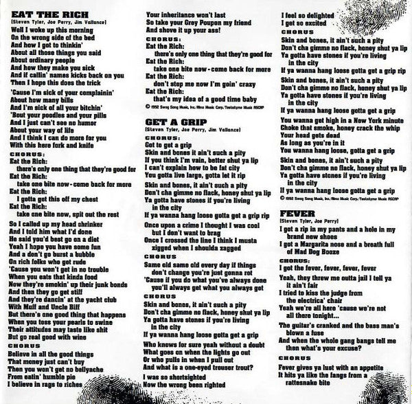 Aerosmith : Get A Grip (CD, Album)