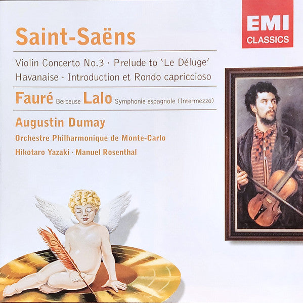 Camille Saint-Saëns, Gabriel Fauré, Édouard Lalo : Violin Concerto No. 3, Berceuse, Symphonie Espagnole (CD, Comp, RE)
