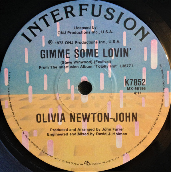 Olivia Newton-John : Don't Cry For Me Argentina (7", Single)