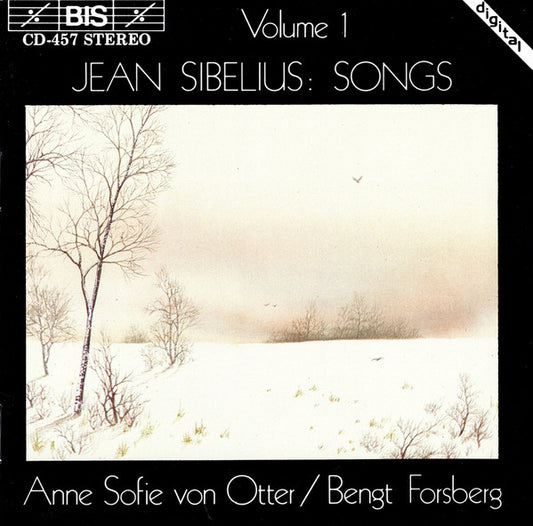 Jean Sibelius, Anne Sofie Von Otter / Bengt Forsberg : Songs Volume 1 (CD, Album)