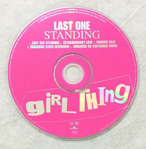 Girl Thing : Last One Standing (CD, Maxi, Enh)