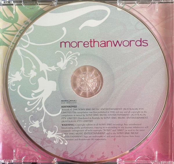 Various : More Than Words (CD, Comp)