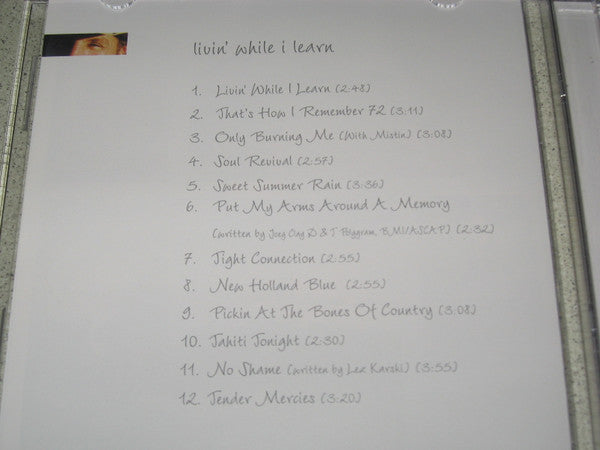 Dale Juner : Livin' While I Learn  (CD, Album)