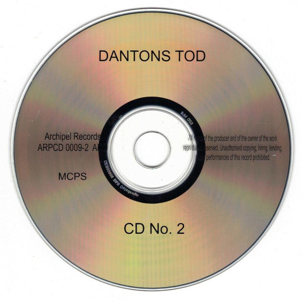 Einem*, Schöffler* - Patzak* - Cebotari* : Dantons Tod (2xCD, Album, RM)