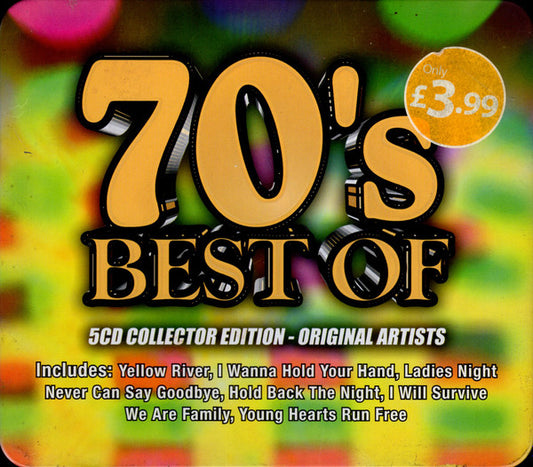 Various : 70's Best Of (5xCD, Comp)