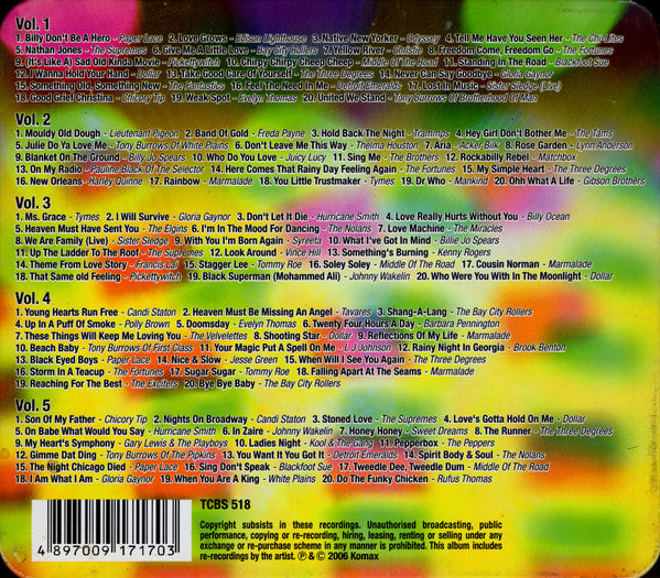 Various : 70's Best Of (5xCD, Comp)