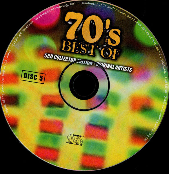 Various : 70's Best Of (5xCD, Comp)