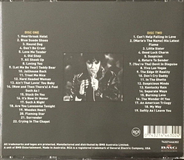 Elvis Presley : All The Best Vol 1&2 (2xCD, Comp, Mono, RE)