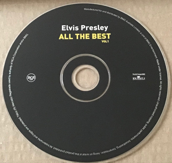 Elvis Presley : All The Best Vol 1&2 (2xCD, Comp, Mono, RE)