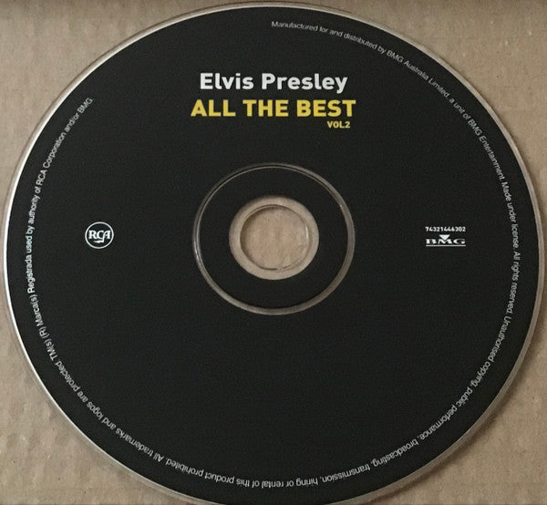 Elvis Presley : All The Best Vol 1&2 (2xCD, Comp, Mono, RE)