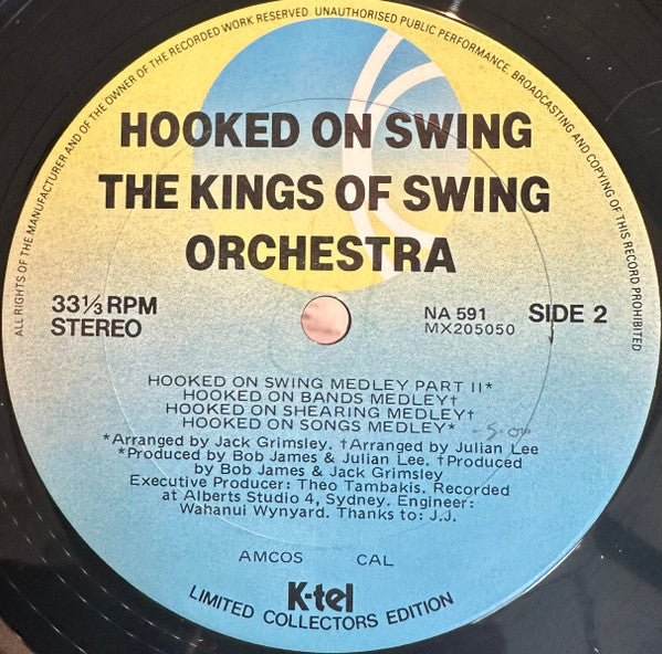 The Kings Of Swing Orchestra : Hooked On Swing, The Album (LP)