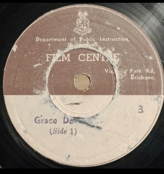 Unknown Artist : Grace Darling (Side 1) /Grace Darling (Side 2) (Shellac, 10")