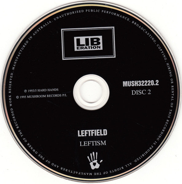 Leftfield : Leftism (CD, Album + CD, Comp)