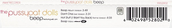 The Pussycat Dolls Featuring Will I Am : Beep (CD, Single, Enh)