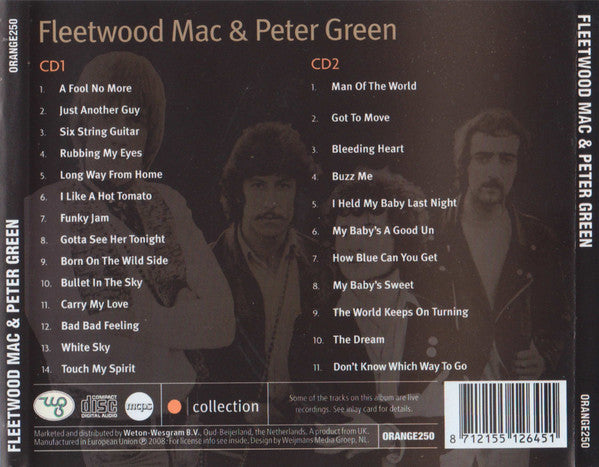 Fleetwood Mac & Peter Green (2) : Fleetwood Mac & Peter Green (2xCD, Comp)