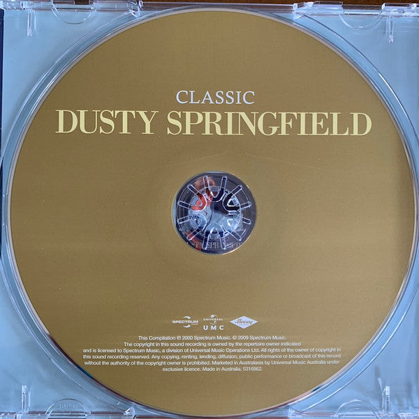 Dusty Springfield : Classic Dusty Springfield (CD, Comp, RE)