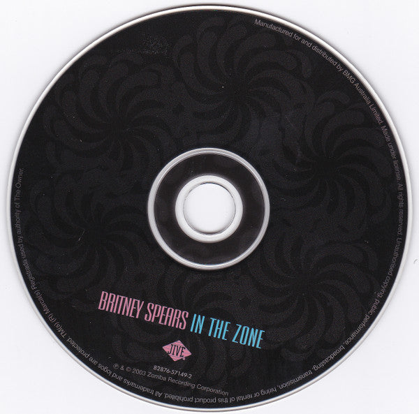 Britney Spears : In The Zone (CD, Album)