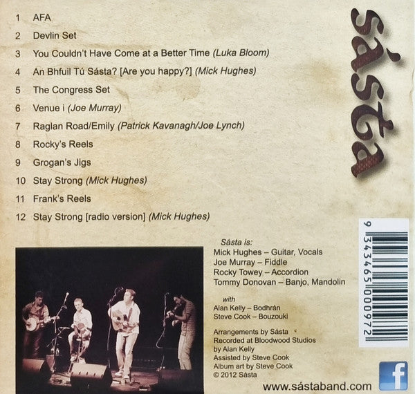 Sásta : Sásta (CD, Album)