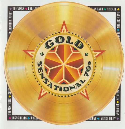 Various : Gold ♦ Sensational 70s (2xCD, Comp)