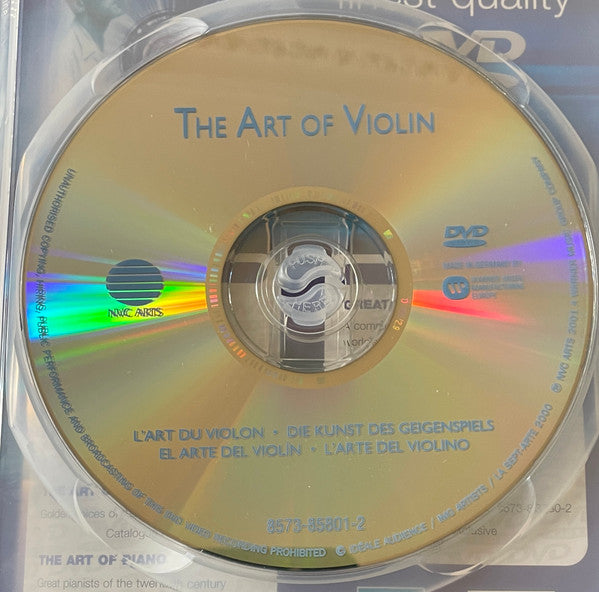 Various, Bruno Monsaingeon : L'art Du Violon (DVD-V, Mono, PAL, Col)