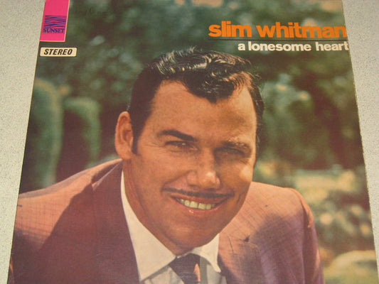 Slim Whitman : A Lonesome Heart  (LP, Comp)