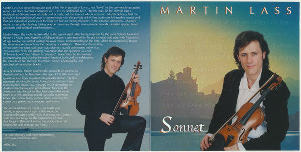 Martin Lass : Sonnet (CD, Album)