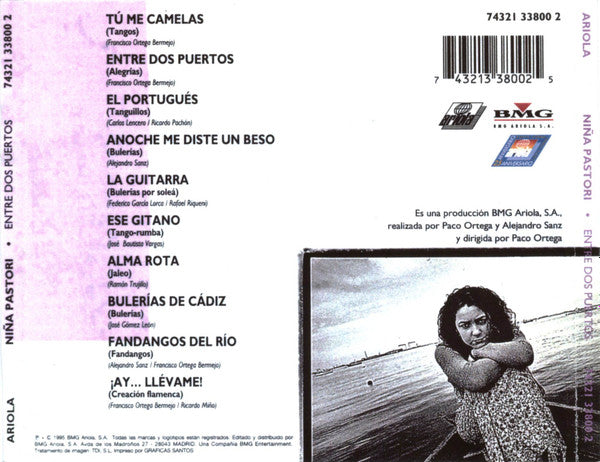 Niña Pastori : Entre Dos Puertos (CD, Album)