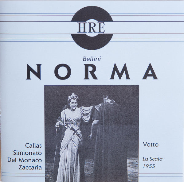 Vincenzo Bellini, Maria Callas, Giulietta Simionato, Mario del Monaco, Nicola Zaccaria, Antonino Votto : Norma (2xCD, Album, Mono, RE, RM)