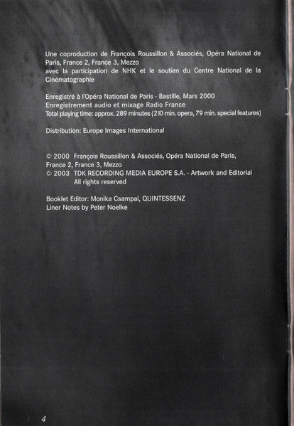 Sergei Prokofiev, L'Orchestre Et Les Chœurs De L'Opera National De Paris*, Francesca Zambello, Olga Guryakova, Nathan Gunn, Robert Brubaker : la Guerre Et la Paix (2xDVD)