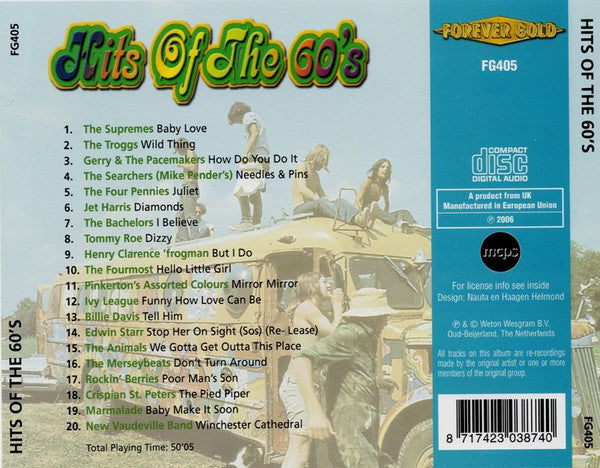 Various : Hits Of The 60's (CD, Comp)