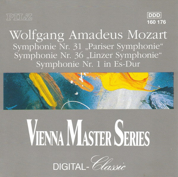 Wolfgang Amadeus Mozart : Symphonie Nr. 31 "Pariser Symphonie" / Symphonie Nr. 36 "Linzer Symphonie" / Symphonie Nr. 1 In Es-Dur (CD)