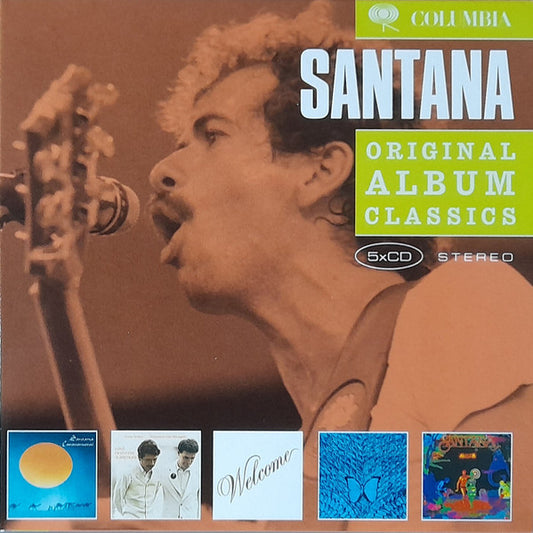 Santana : Original Album Classics (CD, Album, RE, RP + CD, Album, RE, RP + CD, Album,)