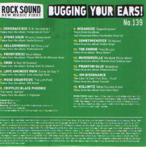 Various : Bugging Your Ears! No.139 (CD, Comp, Promo)