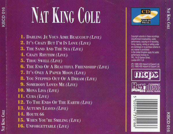 Nat King Cole : Nat King Cole (CD, Comp)