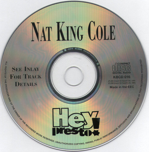 Nat King Cole : Nat King Cole (CD, Comp)