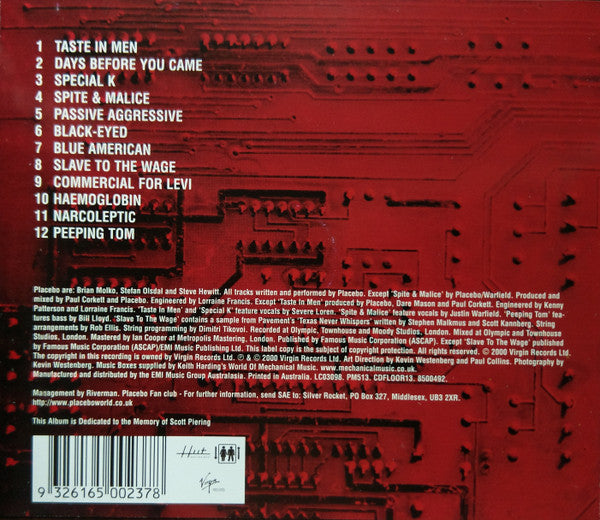Placebo : Black Market Music (CD, Album)
