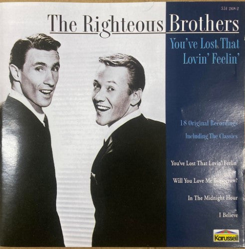 The Righteous Brothers : You've Lost That Lovin' Feelin' (CD, Comp)