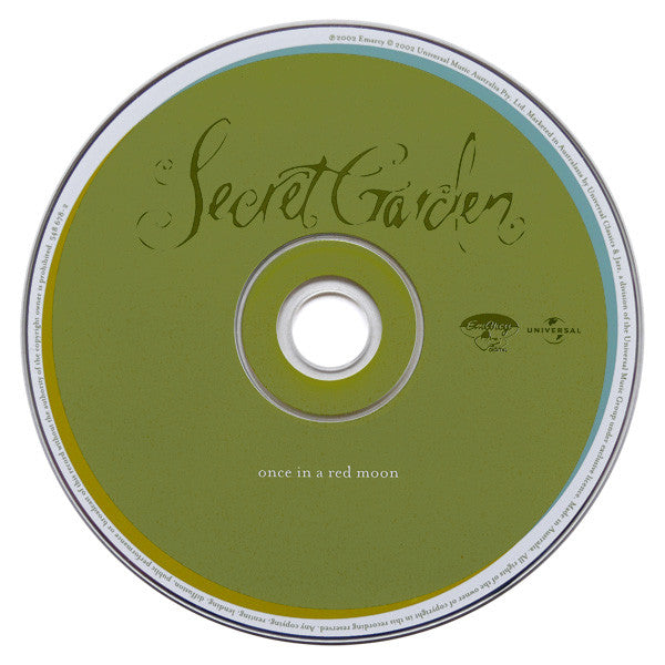 Secret Garden : Once In A Red Moon (CD, Album)