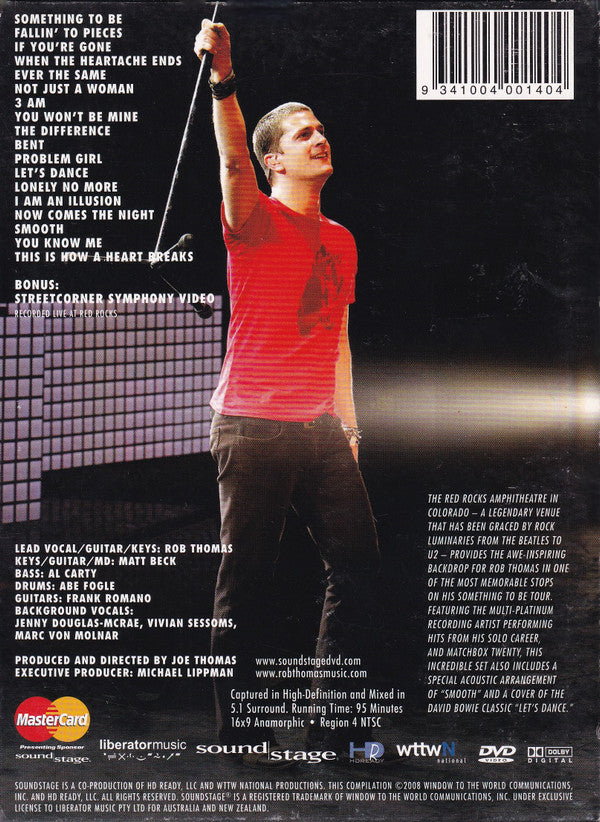 Rob Thomas : Something To Be Tour Live At Red Rocks (DVD-V)