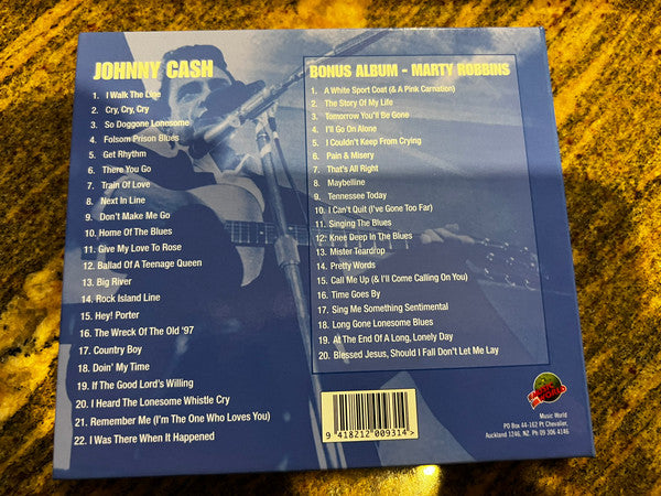 Johnny Cash, Marty Robbins : I Walk The Line (2xCD, Comp)
